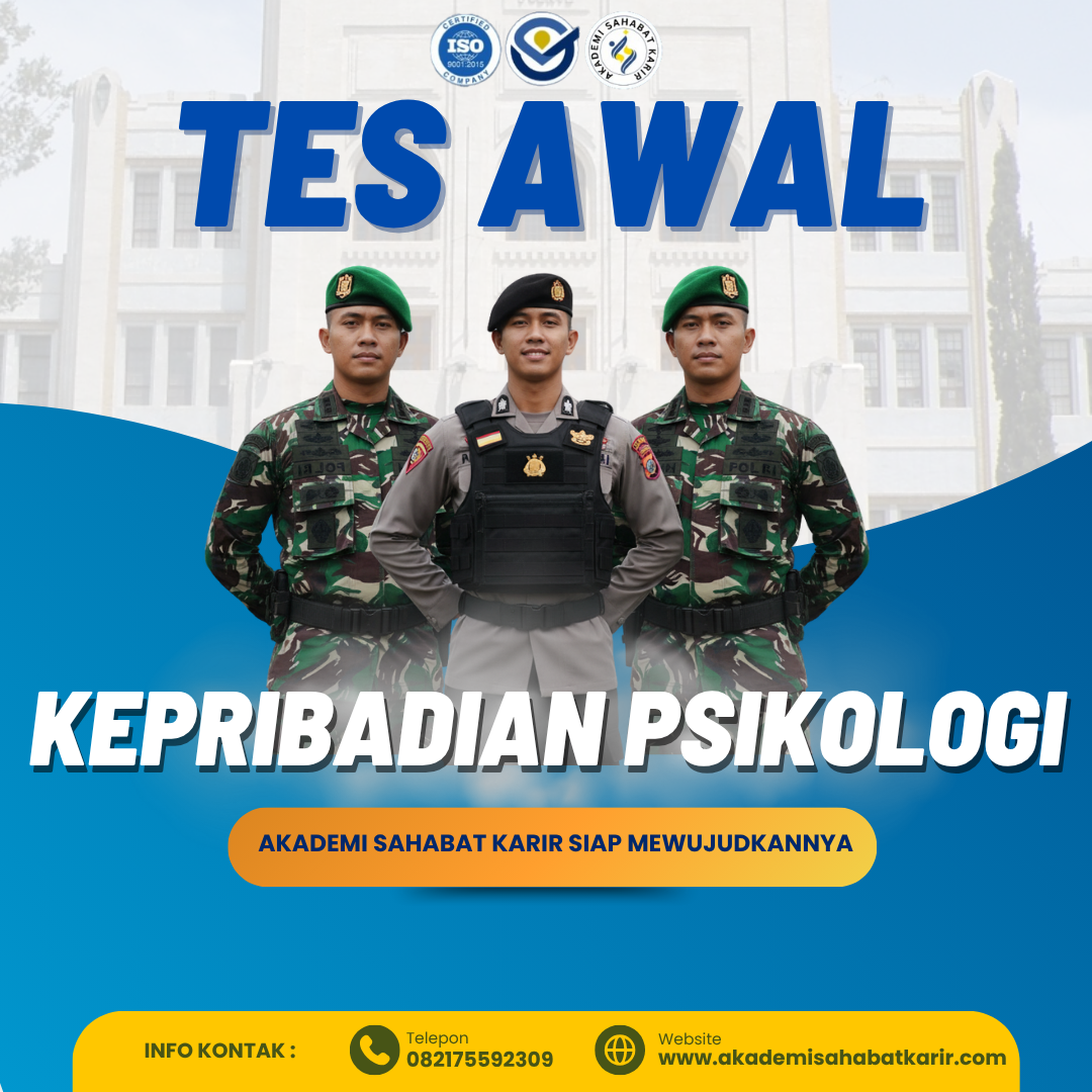 Tes Awal Kepribadian Psikologi
